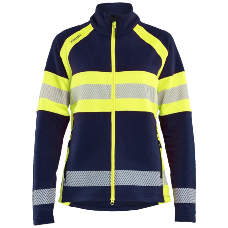 Blaklader Dames Microfleecevest High Vis CL.1 4718-1010