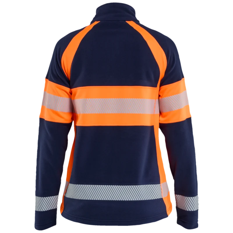Blaklader Dames Microfleecevest High Vis CL.1 4718-1010