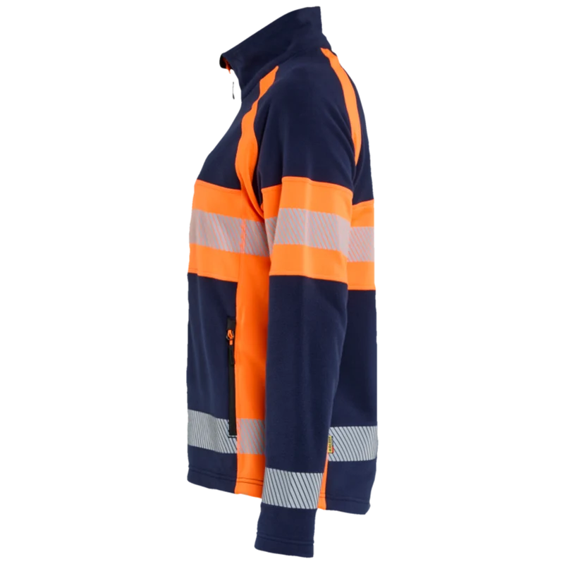 Blaklader Dames Microfleecevest High Vis CL.1 4718-1010
