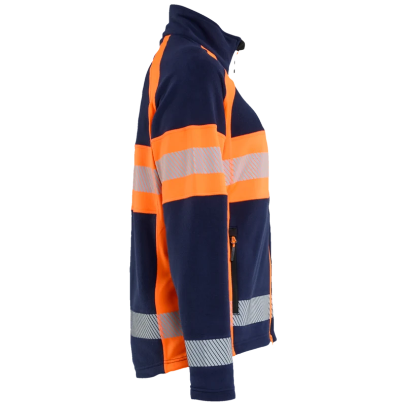 Blaklader Dames Microfleecevest High Vis CL.1 4718-1010