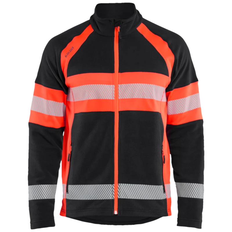Blaklader Microfleecevest High Vis 4713-1010