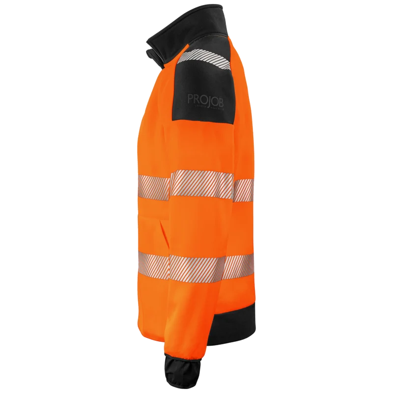 Projob Workwear 6109 Signalisatiesweater Met Lange Ritssluiting EN ISO 20471 Klasse 3 646109
