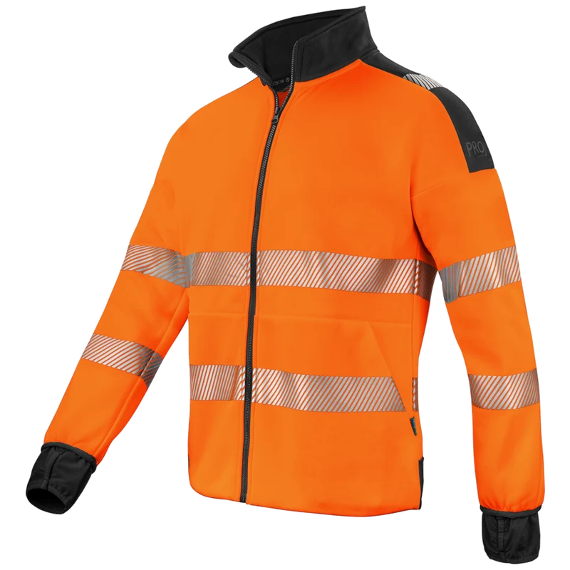 Projob Workwear 6109 Signalisatiesweater Met Lange Ritssluiting EN ISO 20471 Klasse 3 646109