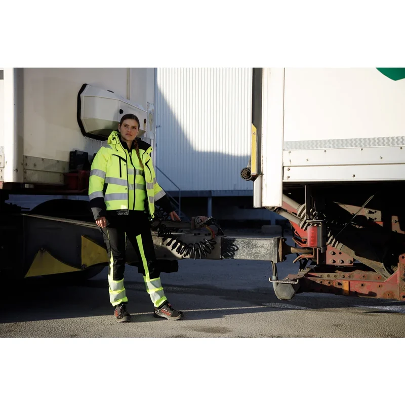 Projob Workwear 6449 Gevoerde Signalisatiejas Dames EN ISO 20471 Klasse 2/3 646449