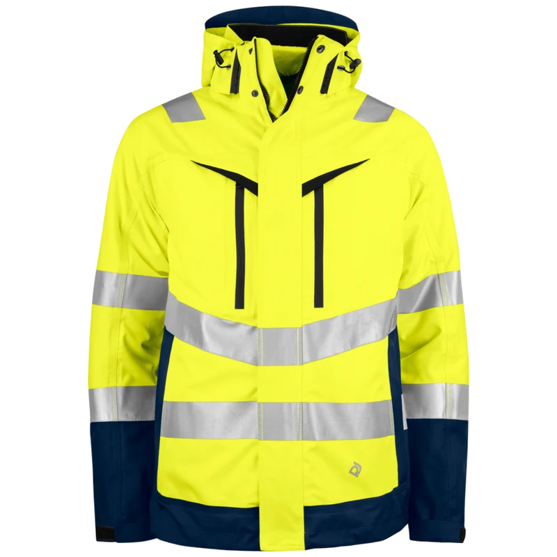 Projob Workwear 6445 Signalisatiejas 3-In-1 EN ISO 20471 Klasse 3/2 646445