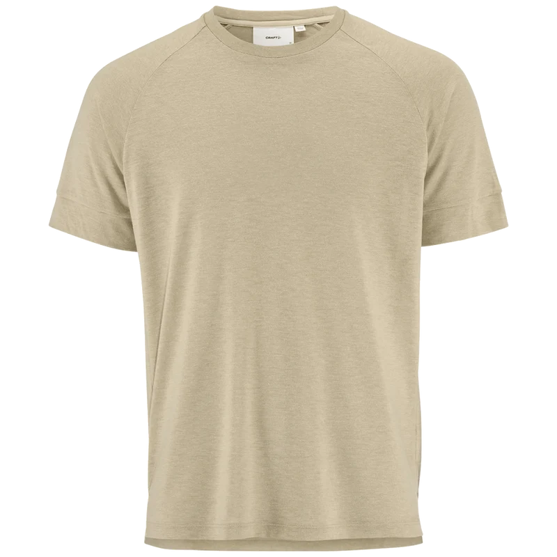 Craft Wool Korte Mouw Tee Heren 1913721