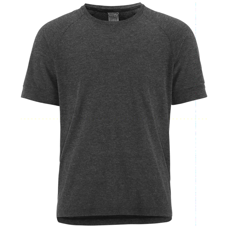 Craft Wool Korte Mouw Tee Heren 1913721