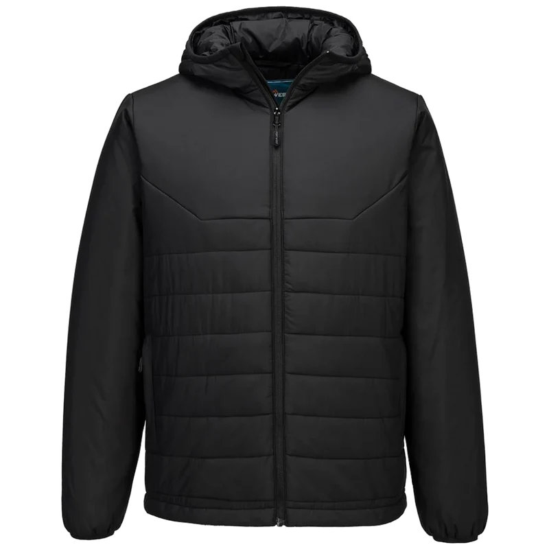 Portwest Professional Hooded Insulated Baffle Jacket S608