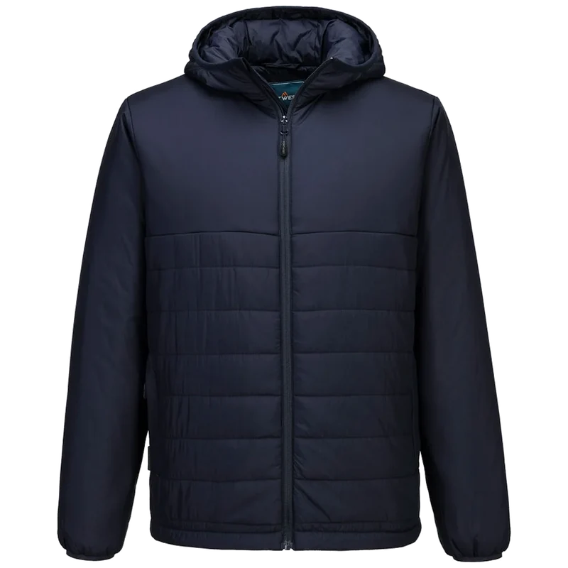 Portwest Professional Hooded Insulated Baffle Jacket S608