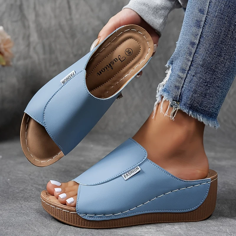 Damen Sandalen | Orthopädisches Komfort-Fußbett | Atmungsaktiv & Rutschfest