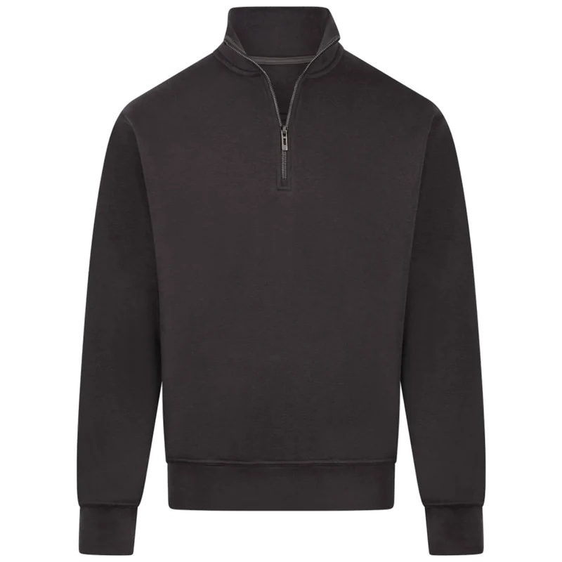 BackToBasics B2B Zipneck band sweater Mason