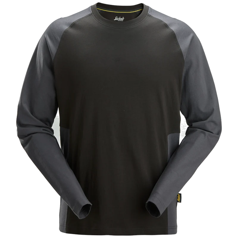 Snickers Tweekleurig T-shirt met Lange Mouwen 2450