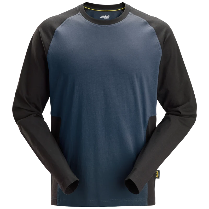 Snickers Tweekleurig T-shirt met Lange Mouwen 2450