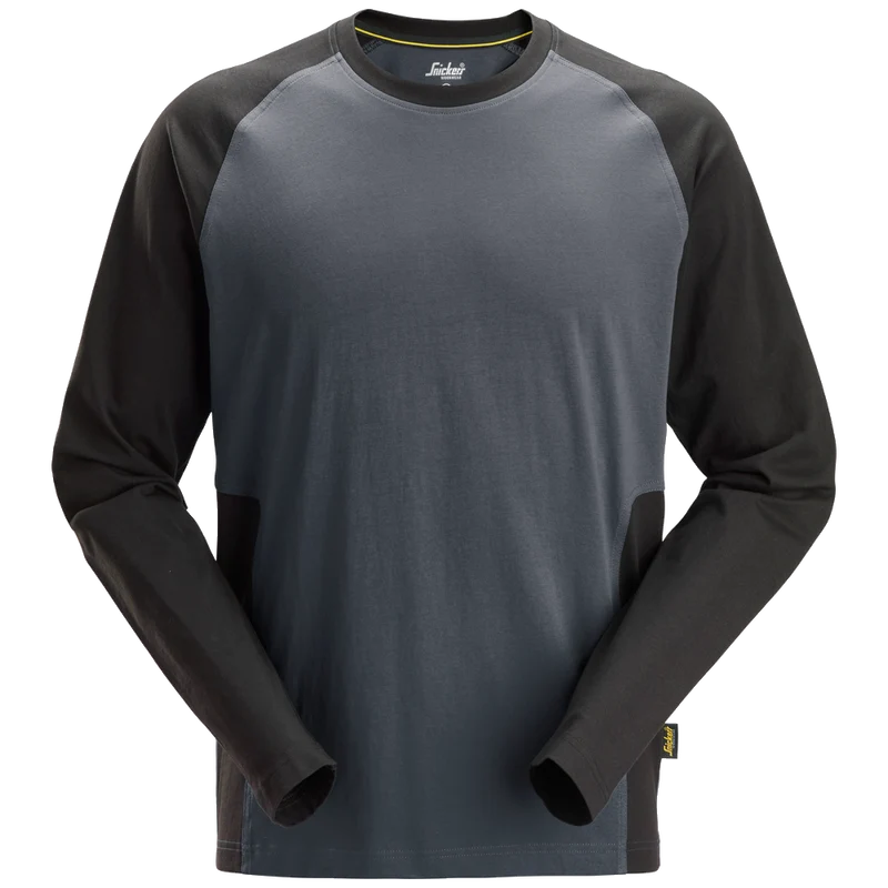 Snickers Tweekleurig T-shirt met Lange Mouwen 2450