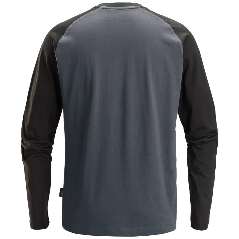 Snickers Tweekleurig T-shirt met Lange Mouwen 2450