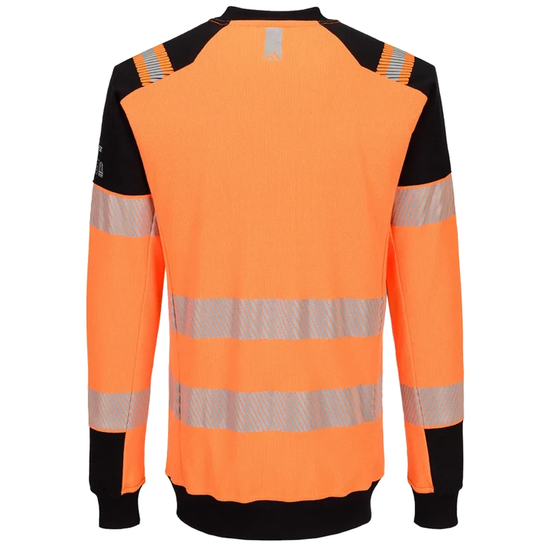 Portwest PW3 Modaflame gebreid Hi-Vis FR Sweatshirt FR755