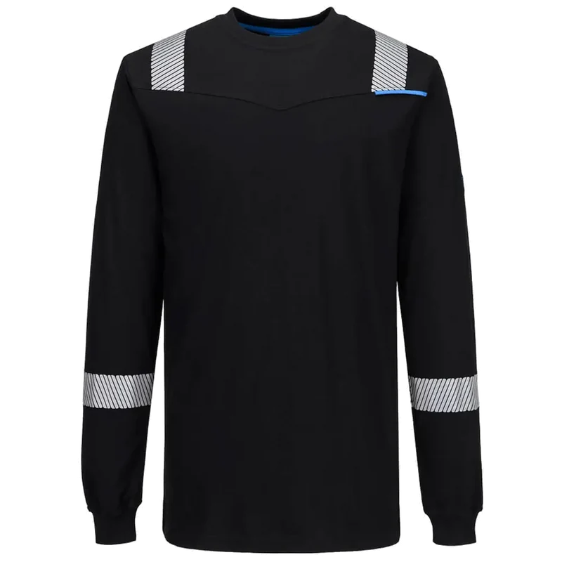 Portwest WX3 Modaflame gebreid Multinorm T-shirt met lange mouwen FR751