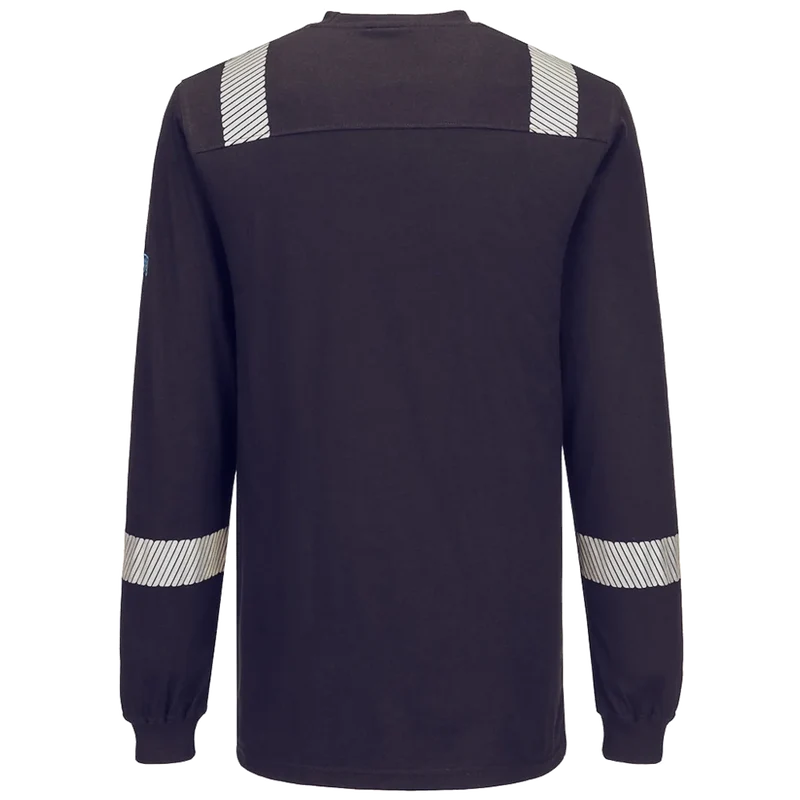 Portwest WX3 Modaflame gebreid Multinorm T-shirt met lange mouwen FR751