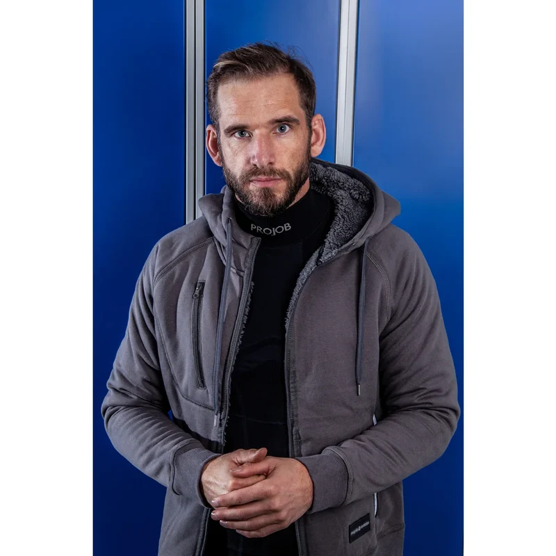 Projob Workwear 2130 Hoodie Met Teddyvoering 642130