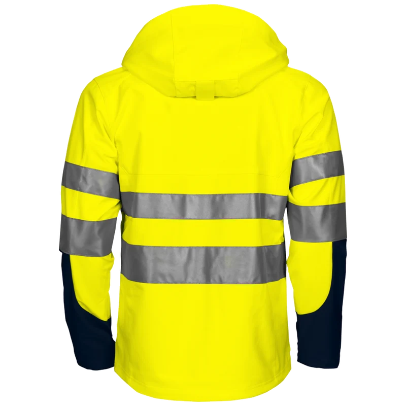 Projob Workwear 6419 Ongevoerde Signalisatiesoftshell EN ISO 20471 Klasse 3 646419