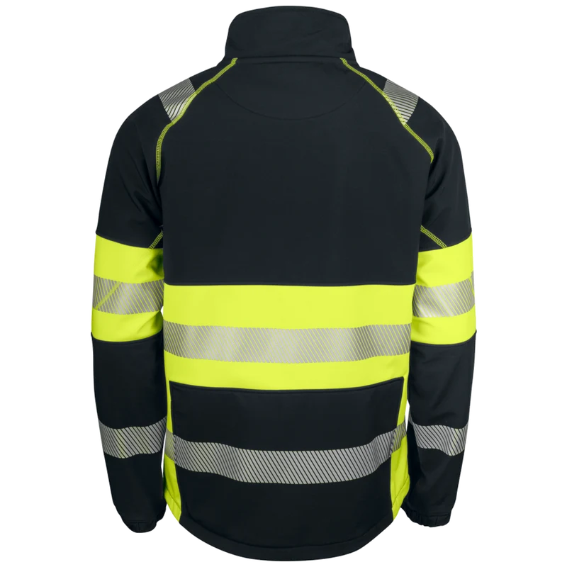 Projob Workwear 6443 Signalisatiesoftshell EN ISO 20471 Klasse 1 646443