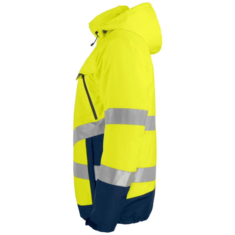 Projob Prio 6441 Gevoerde Signalisatieregenjas EN ISO 20471 Klasse 3 646441