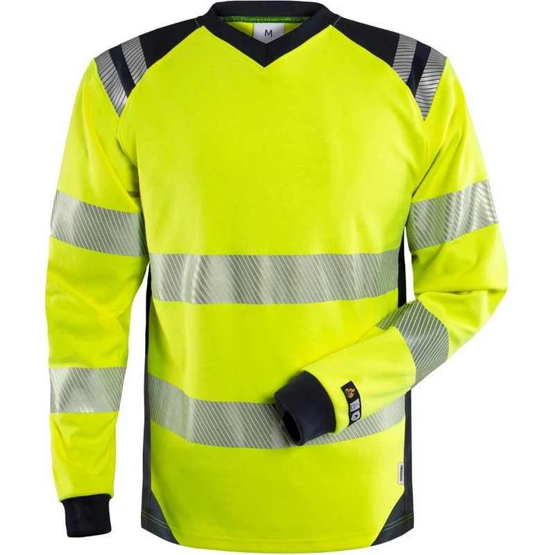 Fristads Flamestat HV T-shirt lang CL.3 7359 TFL 131147