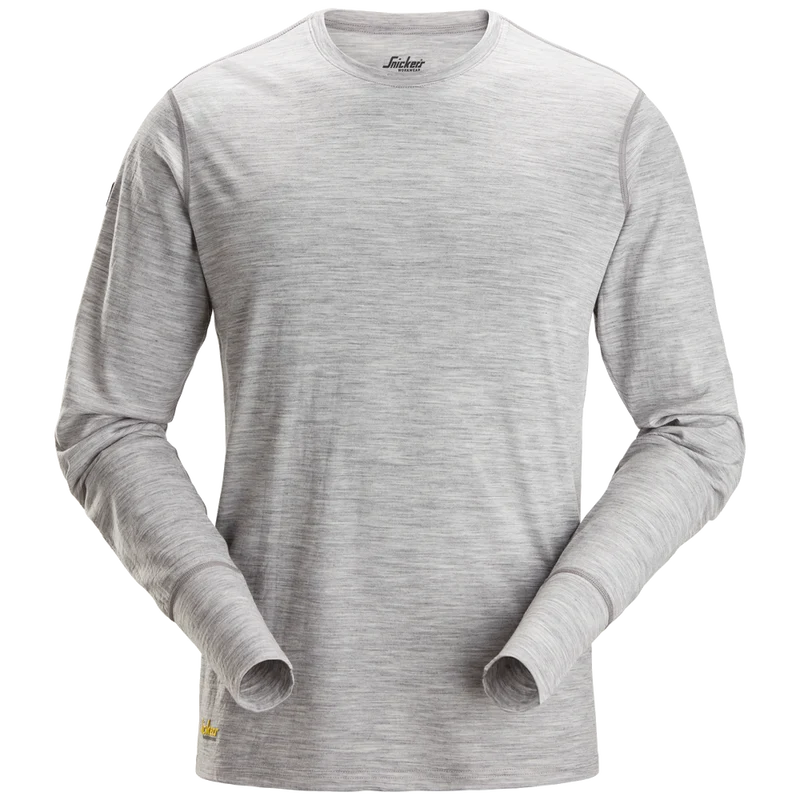 Snickers Wollen T-Shirt met Lange Mouwen 2451