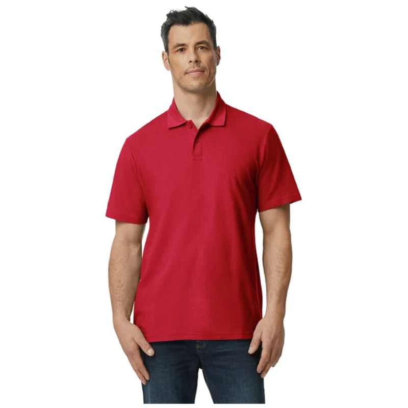 Gildan Polo Softstyle Double Pique SS for him G64800