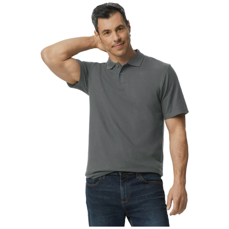 Gildan Polo Softstyle Double Pique SS for him G64800