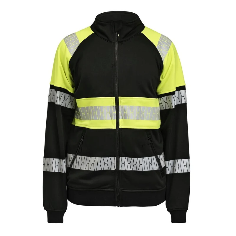 Jobman 5225 Sweatshirt Full-Zip Hi-Vis