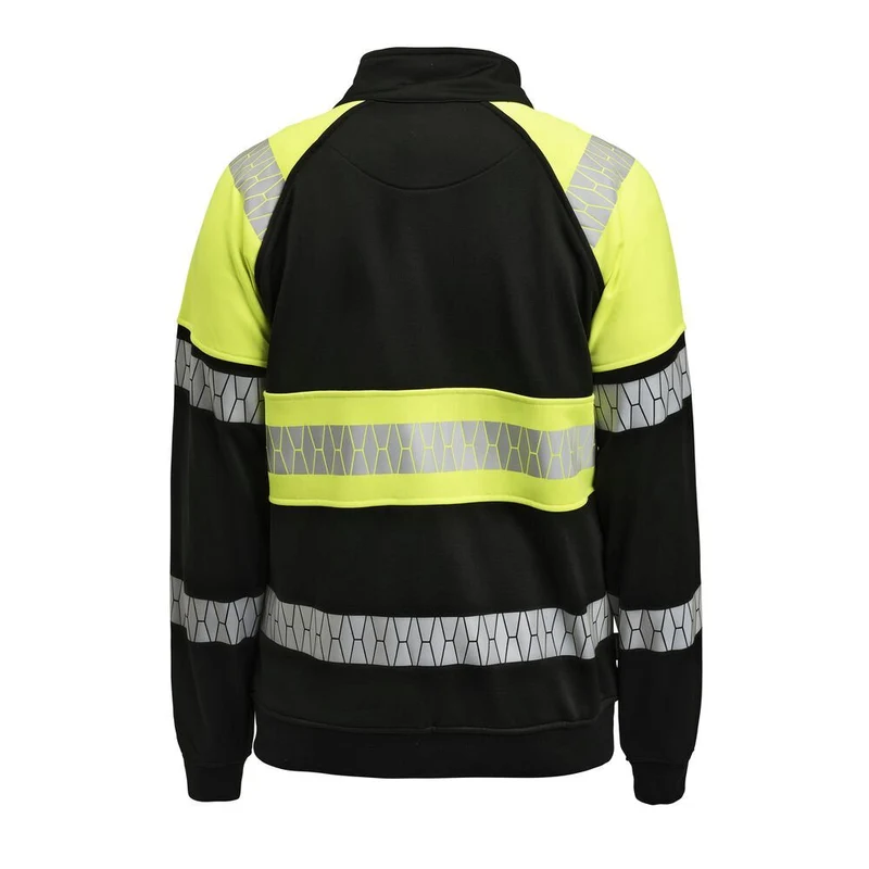 Jobman 5225 Sweatshirt Full-Zip Hi-Vis