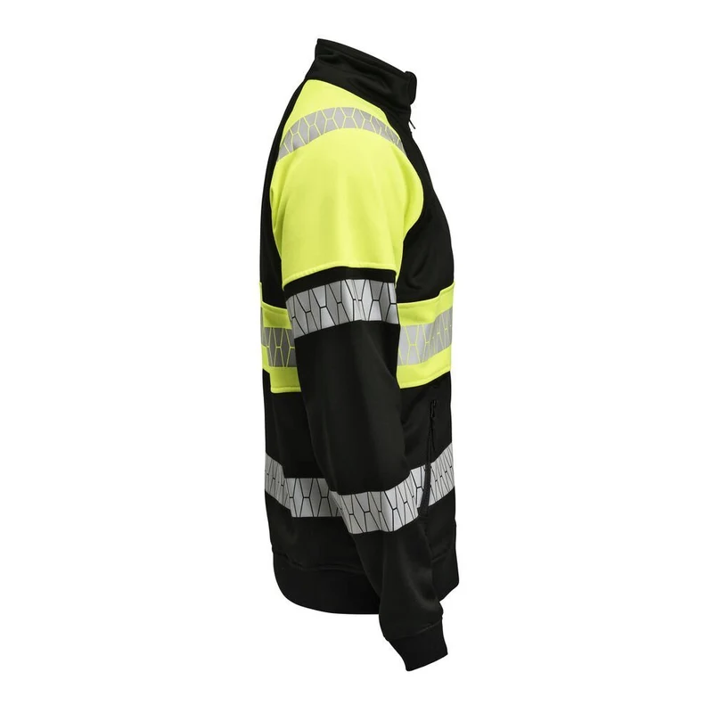 Jobman 5225 Sweatshirt Full-Zip Hi-Vis
