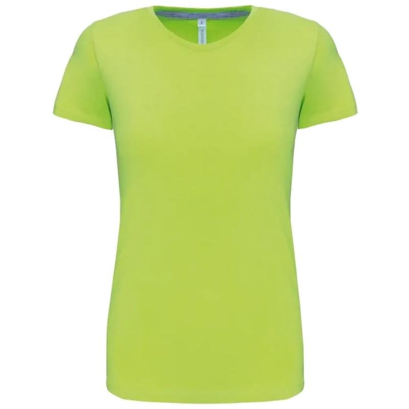 Kariban Dames t-shirt ronde hals korte mouwen K380