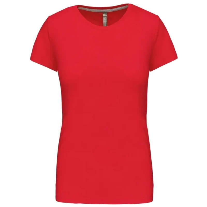 Kariban Dames t-shirt ronde hals korte mouwen K380