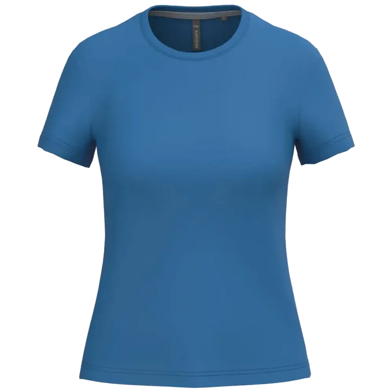 Kariban Dames t-shirt ronde hals korte mouwen K380