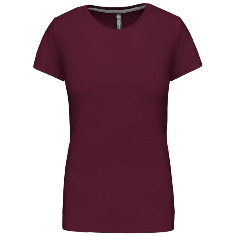 Kariban Dames t-shirt ronde hals korte mouwen K380