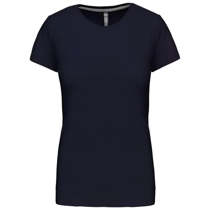 Kariban Dames t-shirt ronde hals korte mouwen K380