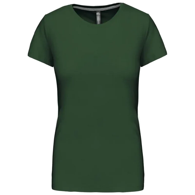 Kariban Dames t-shirt ronde hals korte mouwen K380
