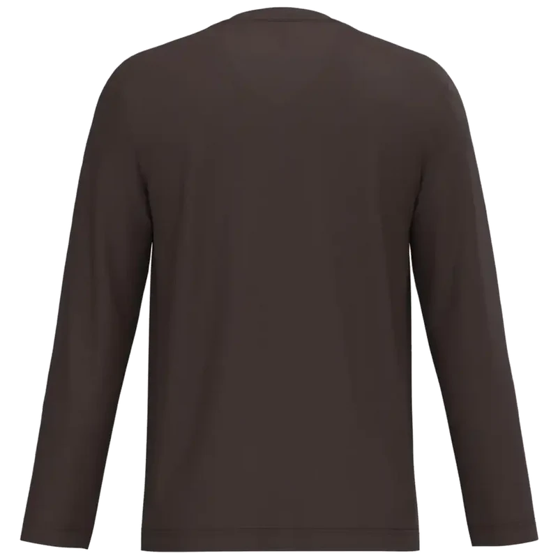 Kariban T-shirt V-hals lange mouwen K358