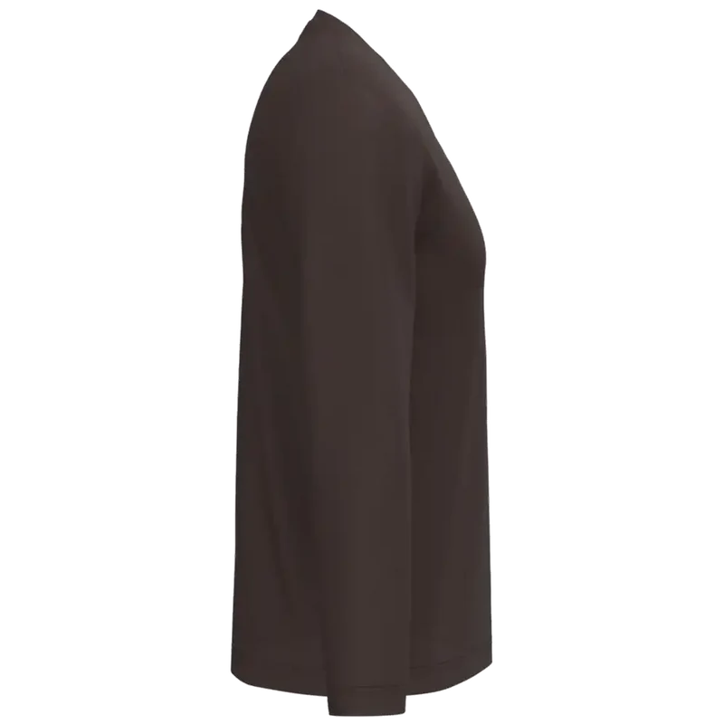 Kariban T-shirt V-hals lange mouwen K358