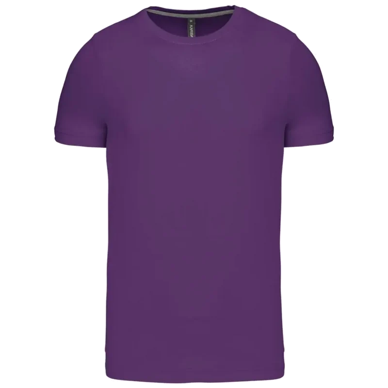 Kariban T-shirt ronde hals korte mouwen K356