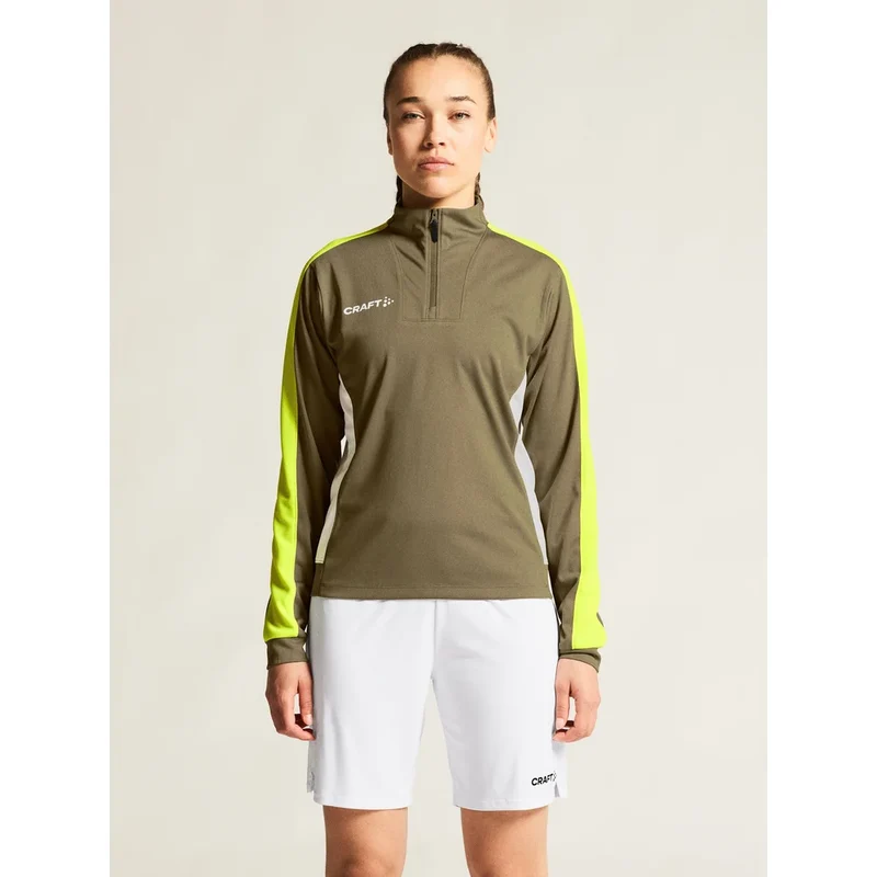 Craft Evolve 2.0 contrast half zip Dames C17384