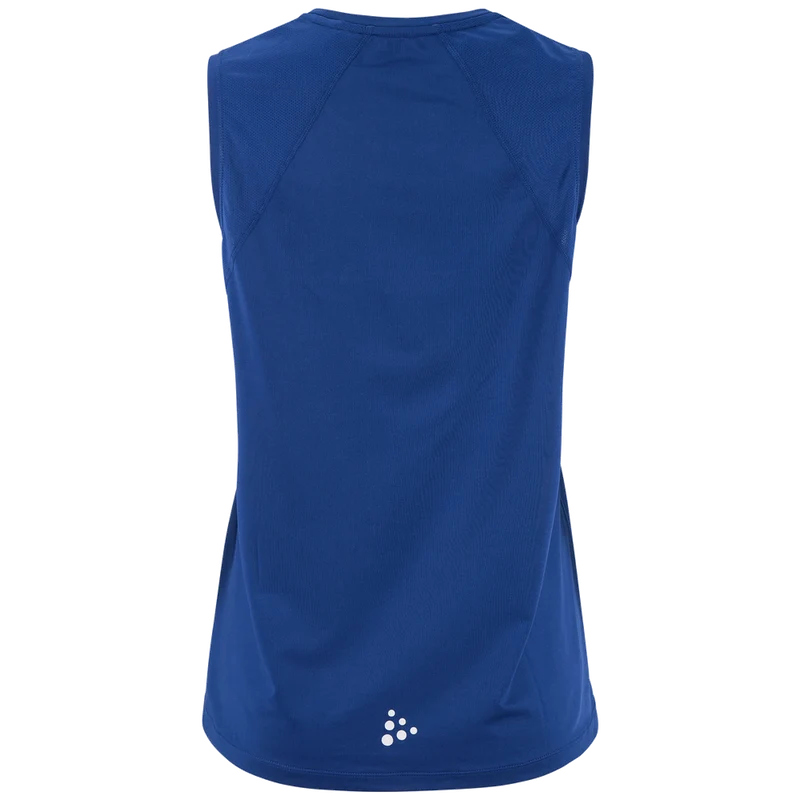 Craft Ability zip sl mouwloze tee Dames C17535