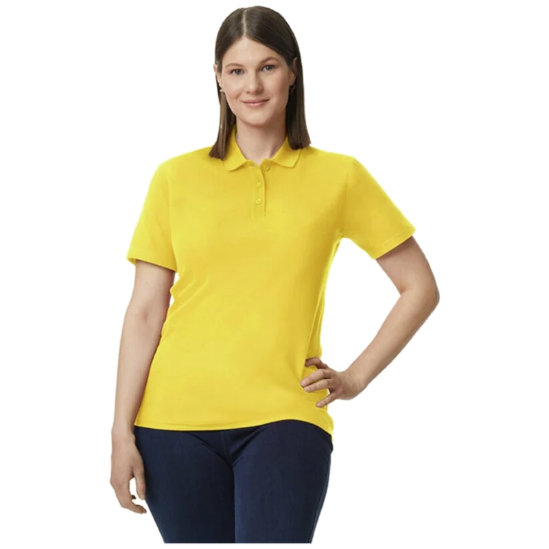 Gildan Polo Softstyle Double Pique SS for her G64800L