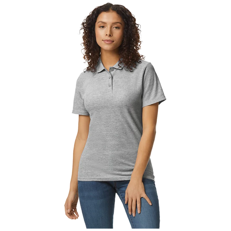 Gildan Polo Softstyle Double Pique SS for her G64800L