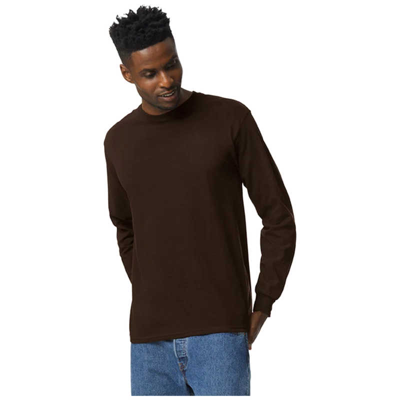 Gildan T-shirt Ultra Cotton Lange Mouw G2400