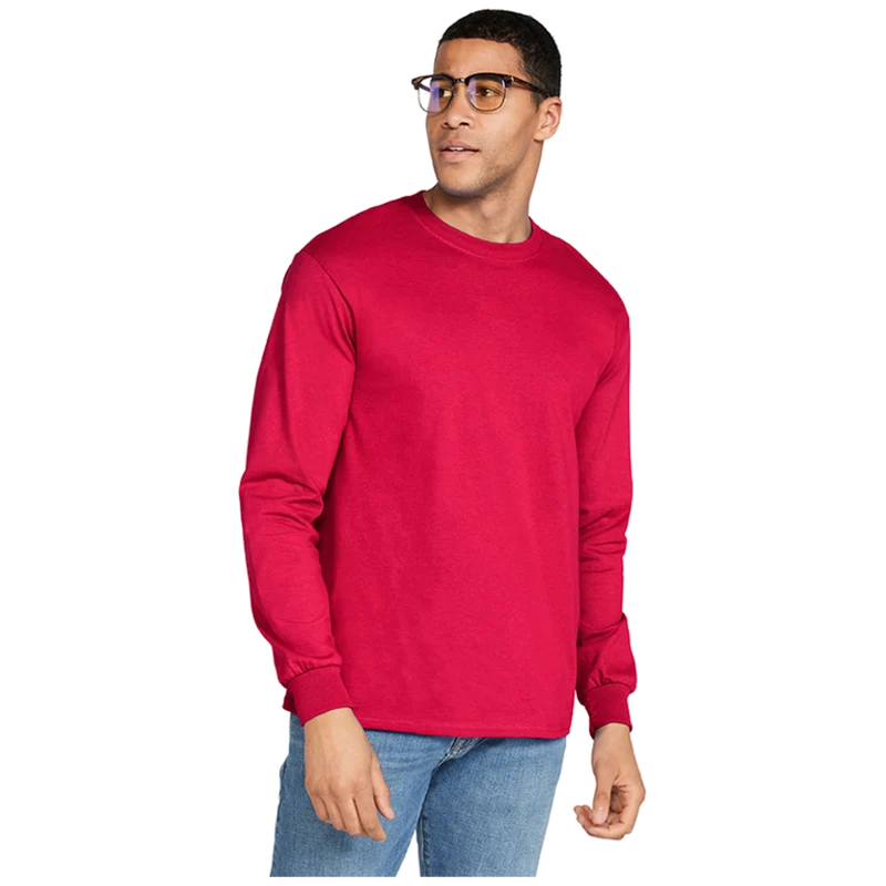 Gildan T-shirt Ultra Cotton Lange Mouw G2400