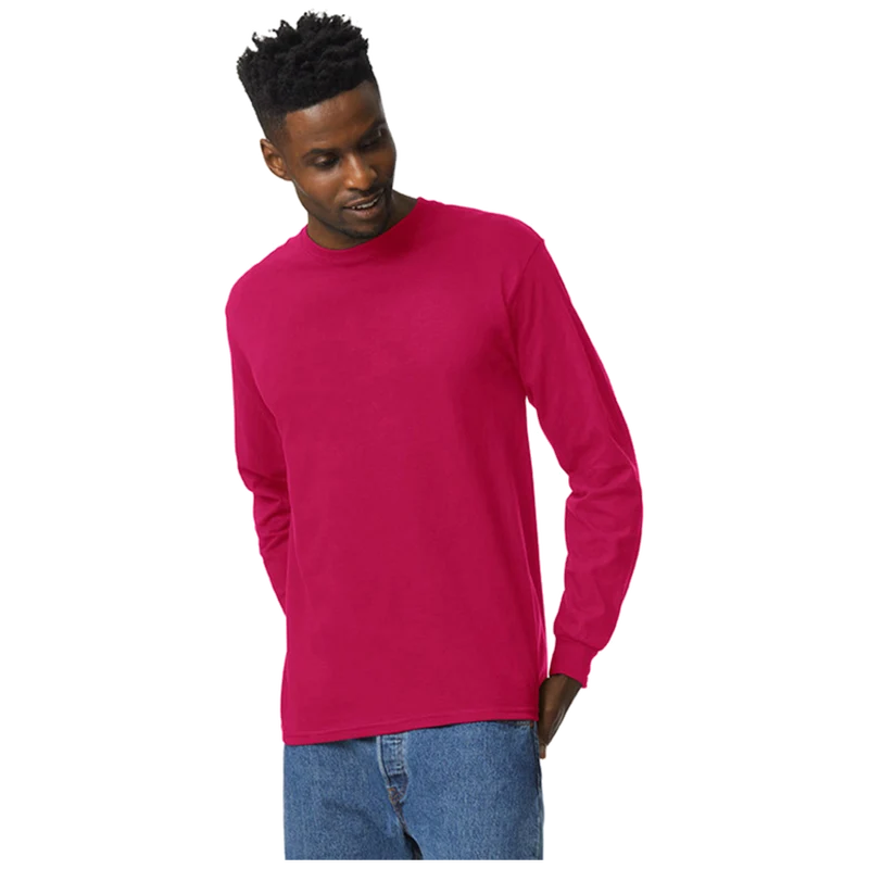 Gildan T-shirt Ultra Cotton Lange Mouw G2400
