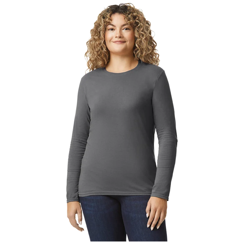 Gildan T-shirt SoftStyle Lange Mouw for him G64400